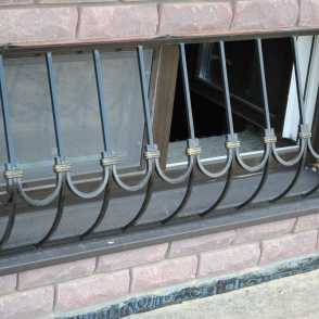 Кованая решетка 17