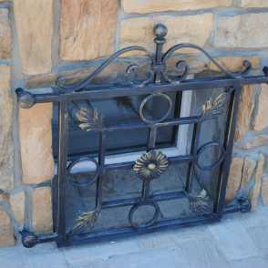 Кованая решетка 19