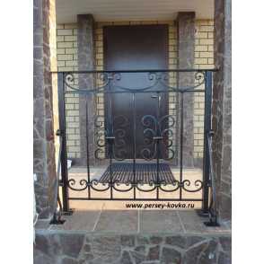 Кованое уличное ограждение 10