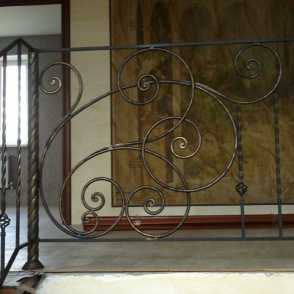 Кованое ограждение для крыльца 10