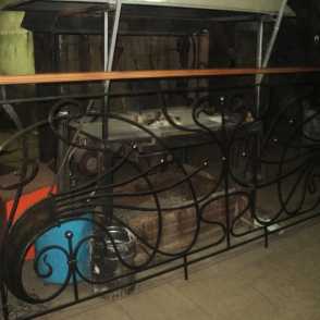 Кованое ограждение 8