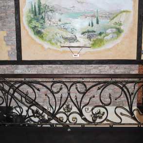 Кованое ограждение 12