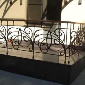 Кованое ограждение 05