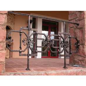 Кованое ограждение 06