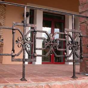 Кованое ограждение 06