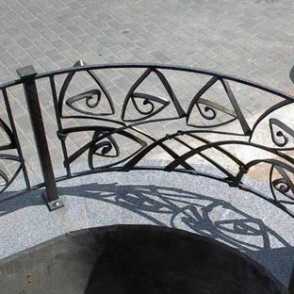 Кованое ограждение 07