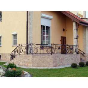 Кованое ограждение 08