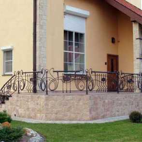 Кованое ограждение 08