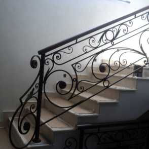 Кованые перила для лестниц 24