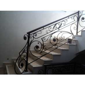 Кованые перила для лестниц 24