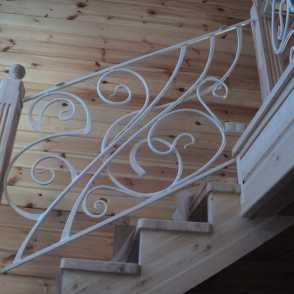 Кованые перила для лестниц 25