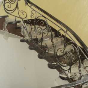 Кованые перила для лестниц 28