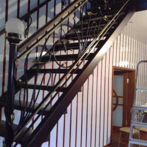 Кованые перила для лестниц 29