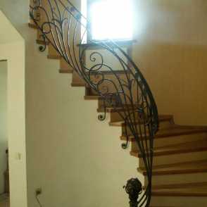 Кованые перила для лестниц 42