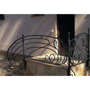 Кованые перила для лестниц на крыльцо 37