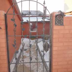 Кованая калитка 21