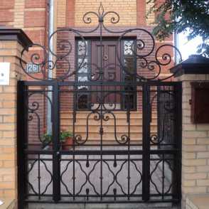 Кованая калитка 23