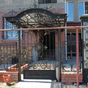 Кованая калитка 25