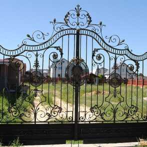 Кованые ворота 30