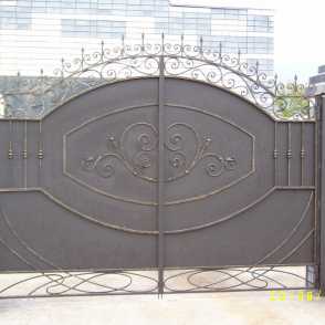 Кованые ворота 34