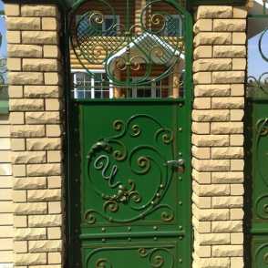 Кованая калитка 30