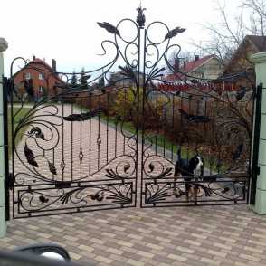 Кованые ворота 35