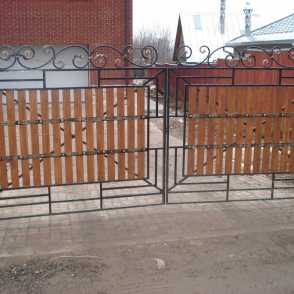 Кованые ворота 36
