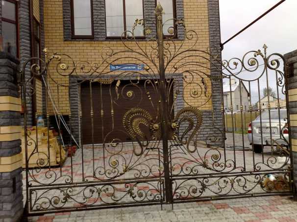 Кованые ворота 41