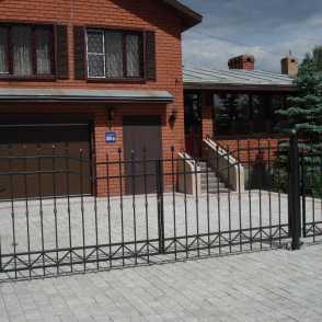 Кованые ворота 46