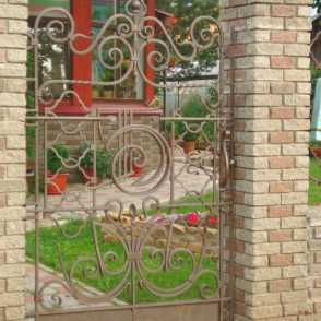 Кованая калитка 34
