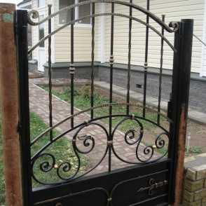 Кованая калитка 35