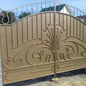 Кованые ворота 48