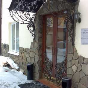 Кованый козырек 31