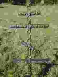 Крест на могилу 9