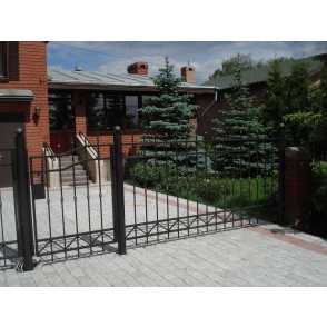 Кованый сварной забор 3