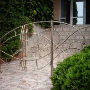 Кованая калитка 6