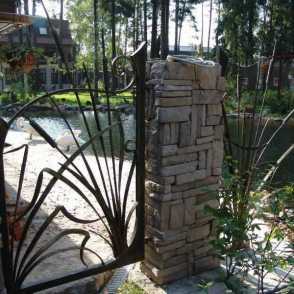 Кованая калитка 7