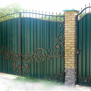 Кованые ворота 57