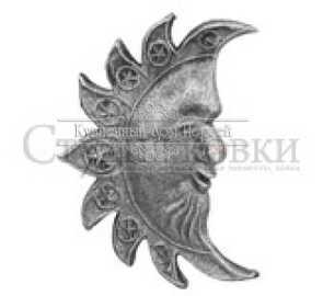 Литая фигурка полумесяц арт. SKПолумесяц разм. 120x95