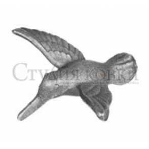 Литая фигурка птица - колибри арт. SKПтица разм. 120x110