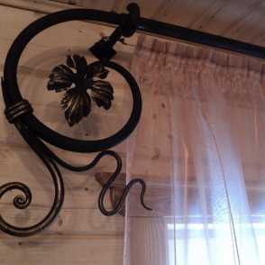 Кованая гардина 2