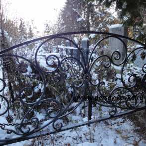 Кованая ограда 9