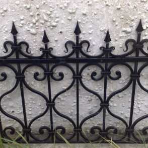 Кованая ограда 11