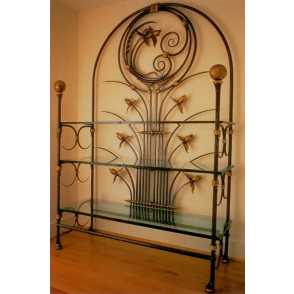 Кованая полка 8