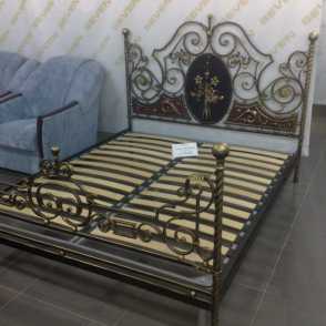 Кованое изголовье кровати 6