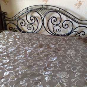 Кованое изголовье кровати 7