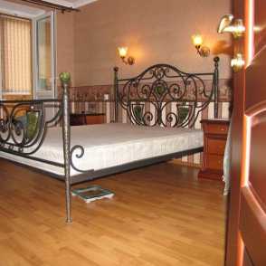 Кованое изголовье кровати 17