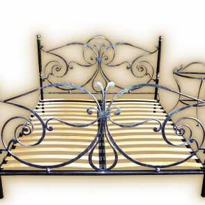 Кованое изголовье кровати 18