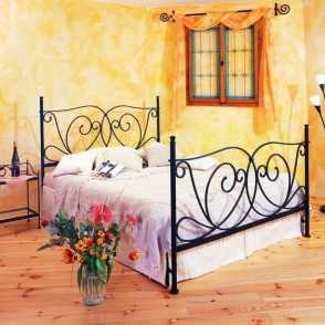 Кованое изголовье кровати 25