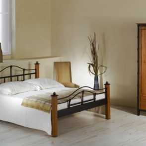 Кованое изголовье кровати 28